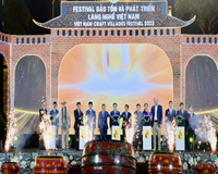 Khai mạc Festival Bảo tồn và Phát triển làng nghề Việt Nam năm 2023